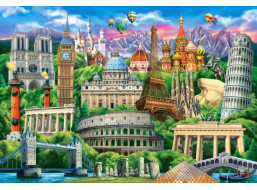 CASTORLAND Puzzle Známé památky 1000 dílků