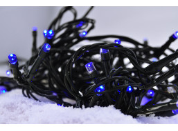 LED vánoční řetěz - 20 LED - modré světlo