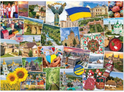 EUROGRAPHICS Puzzle Ukrajina 1000 dílků