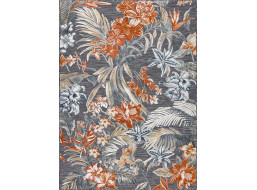 Kusový koberec Botanic 65262 flowers black