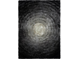 Kusový koberec Flim 008-B2 Circles grey