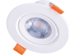 LED podhledové světlo bodové, 5W, 400lm, 3000K, kulaté, bílé