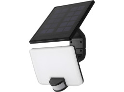 LED solární osvětlení se senzorem, 11W, 1200lm, Li-on, černá