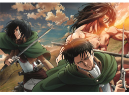 CLEMENTONI Puzzle Anime Collection: Útok titánů (Attack on Titans) 500 dílků