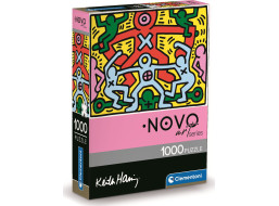 CLEMENTONI Puzzle Novo Art Series: Keith Haring 1000 dílků