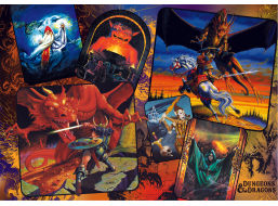TREFL Puzzle Dungeons & Dragons: Počátek dračího doupěte 1000 dílků