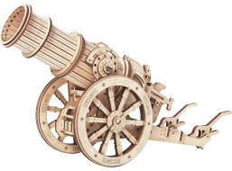 ROBOTIME Rokr 3D dřevěné puzzle Středověké obléhací dělo 158 dílků