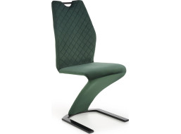 Designová židle NOLA - tmavě zelená