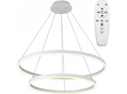 Stropní LED svítidlo VEGAS - 50W - kruhy 40+60 cm + ovladač
