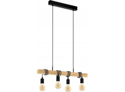 Stropní svítidlo TIEDROPE 4 - dřevo