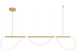 Stropní LED svítidlo CURVE maxi - 60W - zlaté