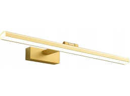 Nástěnné LED svítidlo nad zrcadlo GOLDEN - 60 cm - 12W - zlaté