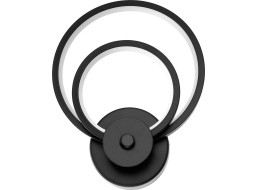 Nástěnné LED svítidlo CIRCLES - 15W - černé