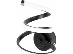 Nástěnné LED svítidlo VORTEX half short - 18W - černé