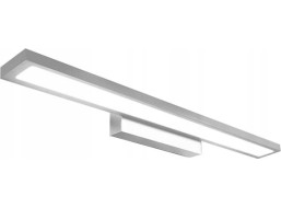 Nástěnné LED svítidlo nad zrcadlo FLAT - 40 cm - 7W - chromové
