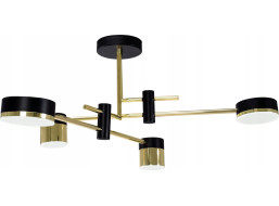 Stropní LED svítidlo HANDY 4 - 30W - černé/zlaté