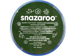 SNAZAROO Barva na obličej Tmavě zelená 18ml