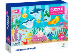 DODO Puzzle Zvířata: Podvodní svět 60 dílků