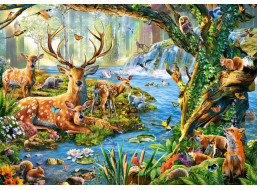 CASTORLAND Puzzle Život v lese 500 dílků