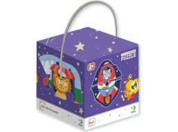 DODO Puzzle Zvířátka a doprava 6v1 (2,3,4 dílky)