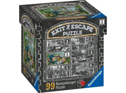 RAVENSBURGER Únikové EXIT puzzle Strašidelné sídlo 3: V zimní zahradě 99 dílků