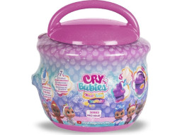 TM TOYS Cry Babies Magic Tears Fantasy Paci domeček - světle růžový