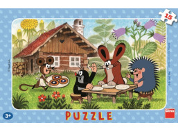 DINO Puzzle Krtek a koláče 15 dílků