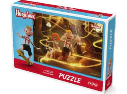 EFKO Puzzle Hurvínek a kouzelné muzeum: Útěk 60 dílků