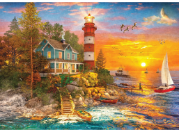 GIBSONS Puzzle Maják na ostrově 500 dílků