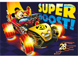 DINO Puzzle Mickey Mouse na závodě 24 dílků