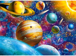 CASTORLAND Puzzle Sluneční soustava 100 dílků