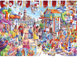 GIBSONS Puzzle Suvenýry na pláži 1000 dílků