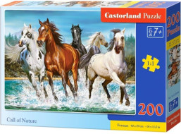 CASTORLAND Puzzle Volání přirody 200 dílků