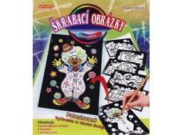 ARTLOVER Škrabací obrázky s překvapením - sada 6ks