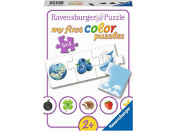 RAVENSBURGER Moje první puzzle Naučme se barvy 6x4 dílky