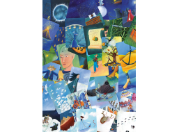 LIBELLUD Puzzle Dixit Collection: Modrý Mišmaš 1000 dílků
