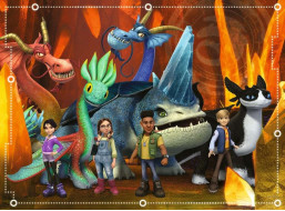 RAVENSBURGER Puzzle Jak vycvičit draka: The Nine Realms XXL 100 dílků