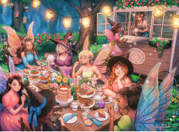 RAVENSBURGER Puzzle Kouzelná večeře XXL 300 dílků