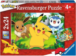 RAVENSBURGER Puzzle Pokémon 2x24 dílků