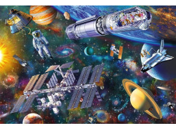 SCHMIDT Puzzle Vesmírná zábava 100 dílků