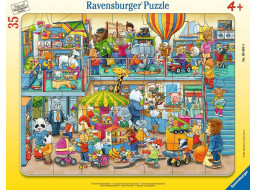 RAVENSBURGER Puzzle Zvířecí hračkářství 35 dílků