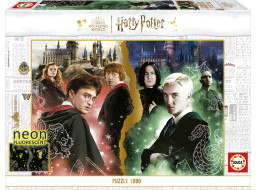 EDUCA Svítící puzzle Harry Potter 1000 dílků