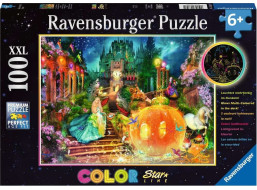 RAVENSBURGER Svítící puzzle Popelka XXL 100 dílků