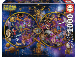 EDUCA Svítící puzzle Souhvězdí 1000 dílků