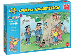 JUMBO Puzzle JvH Junior 1: Hra na schovávanou 150 dílků