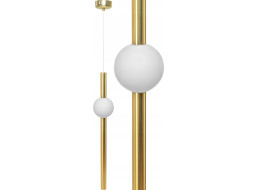 Stropní LED svítidlo BAR svislé - 12W - zlaté/bílé