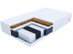 Taštičková multipocketová matrace GRADO 200x90x19 cm - dvojitá kokosová vrstva
