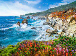 CASTORLAND Puzzle Pobřeží Big Sur, Kalifornie, USA 2000 dílků