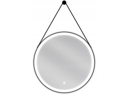 Závěsné kulaté zrcadlo MEXEN RENI 60 cm - s LED podsvícením a vyhříváním, 9812-060-060-611-70
