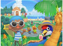 WINNING MOVES Puzzle Zábava v Animal Crossing 500 dílků